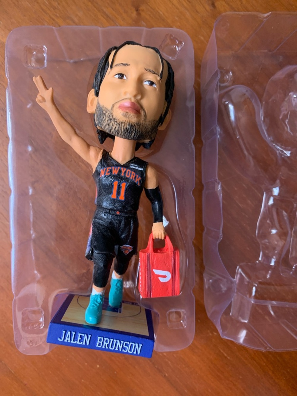 Knicks Jalen Brunson Collectible Bubblehead Toy